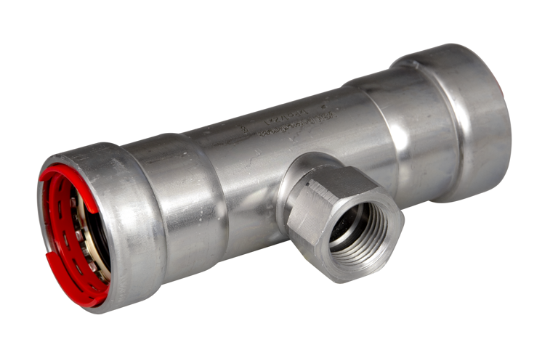 Picture of Pegler PowerPress Branch Female Tee 11/4xRp3/4