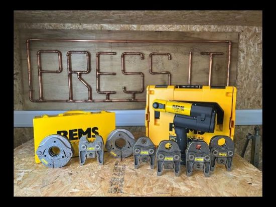Picture of Rems Akku Press 22v  | Profile-V | Incl. 6 Jaws |