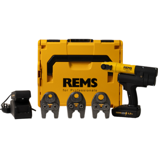 Picture of Rems Mini Press 22v  | Profile-TH | Incl. 3 Jaws |