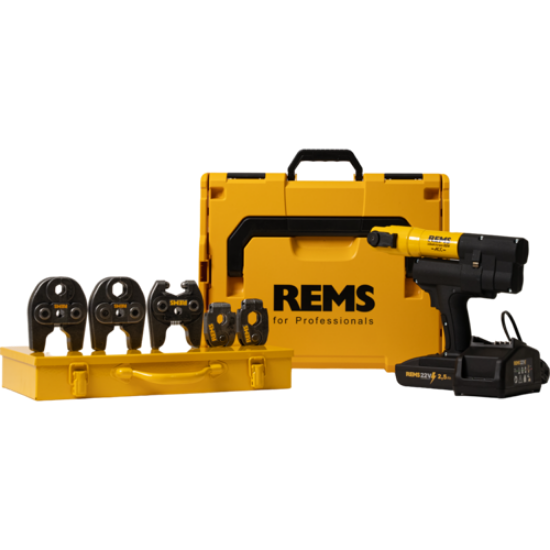 Picture of REMS Mini Press 22v  | Profile-M | Incl. 2 Jaws |Incl Angled Tong Set |