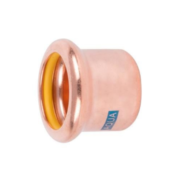 Picture of PCC Press Copper Aquagas Stop End End cap 28mm