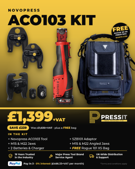 Picture of Novopress ACO103 Hero Kit – Complete Kit + FREE Press Bag